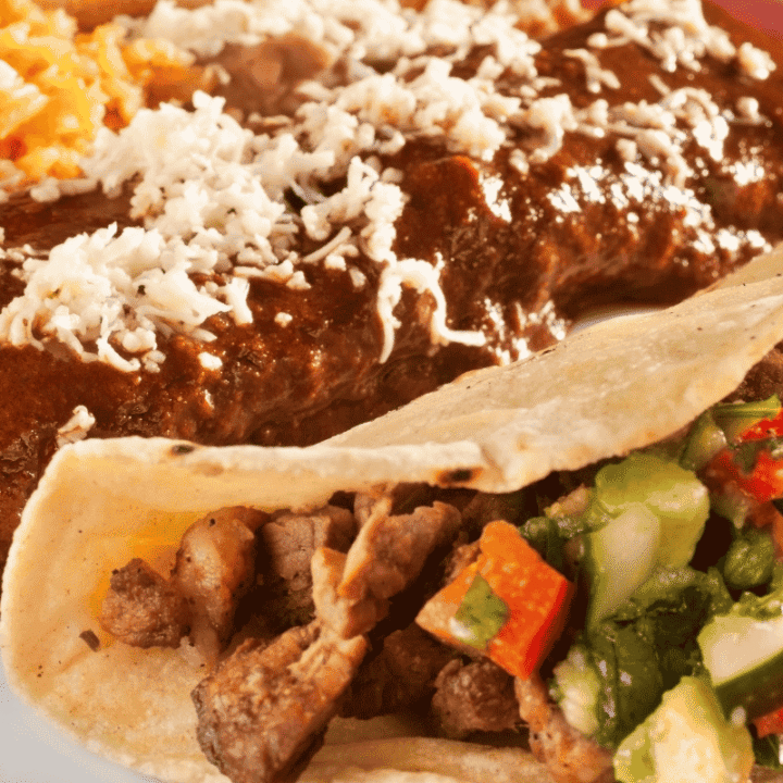 Crispy Chicken Beef Birria Tacos