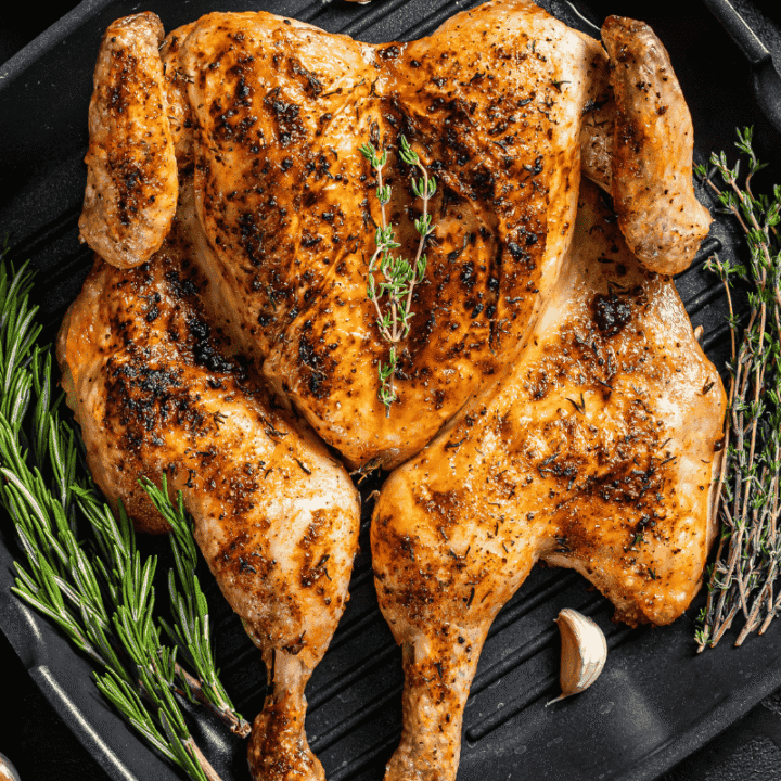 Crispy Spatchcock Chicken