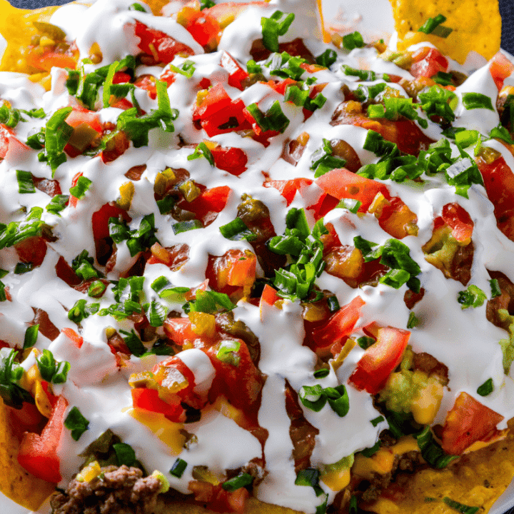 Loaded Chicken Nachos