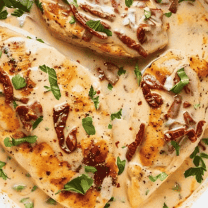 Chicken With Boursin Sauce