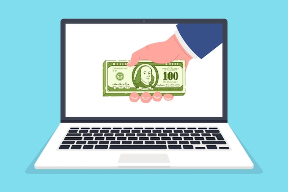 making-money-online-laptop-with-businessman-hand-holding-money-vector-illustrationxa_163786-1014