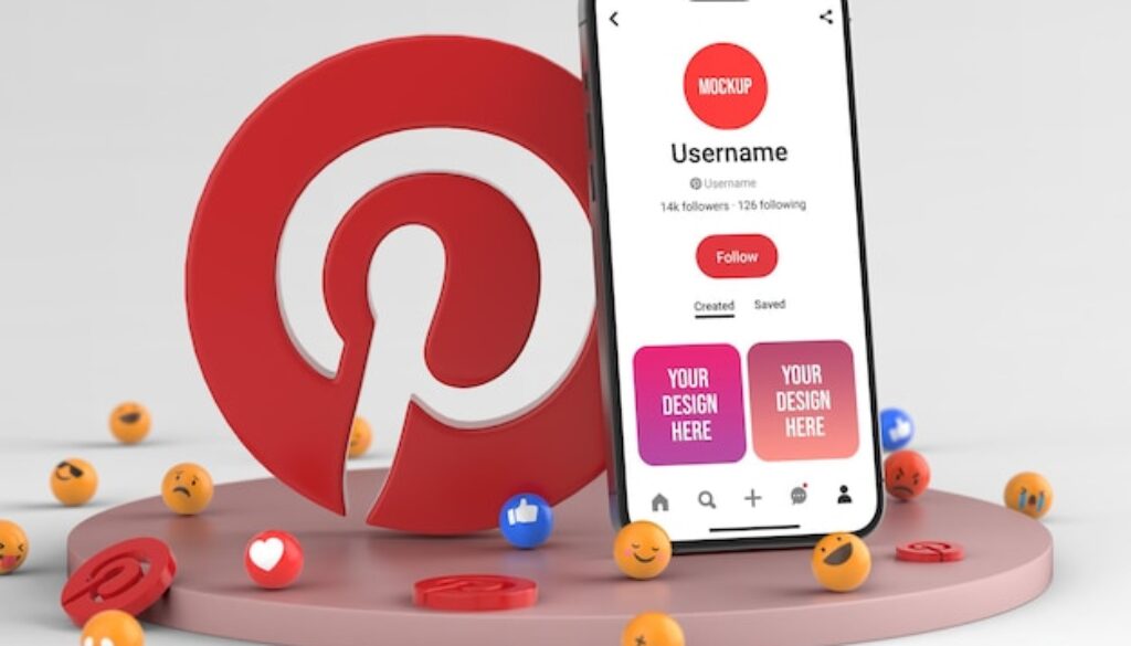 smartphone-mockup-with-base-big-pinterest-logo-emoji_134542-842