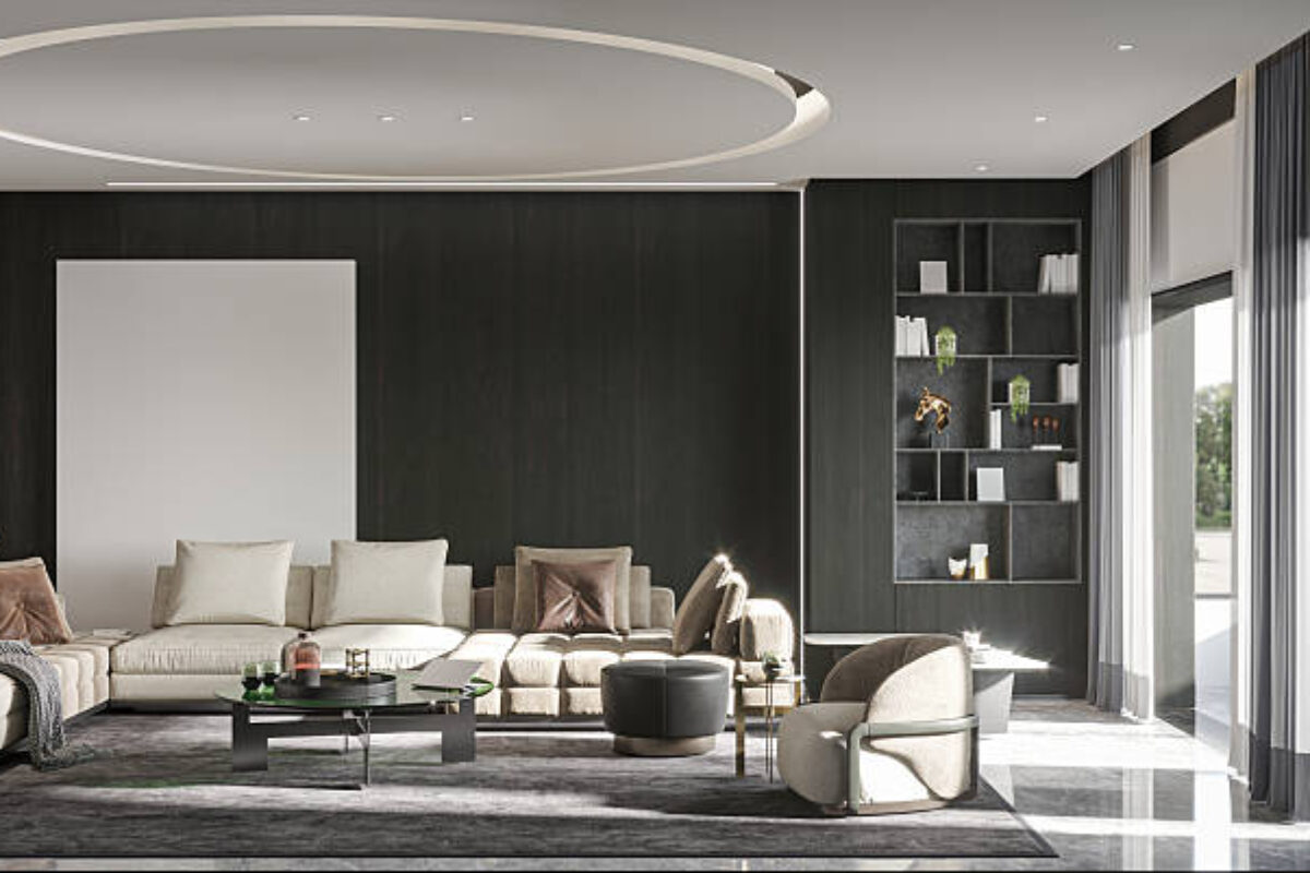 Elegant Entryway-Built-in Wardrobes, Modern Finishes, and Ambient Lighting