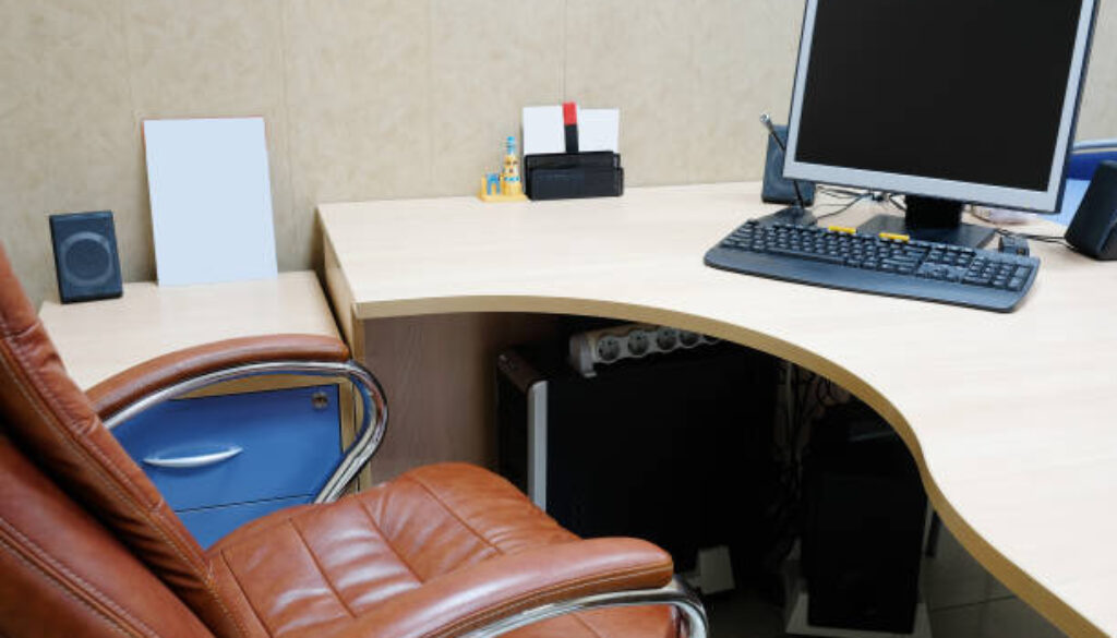 Interior of a business office