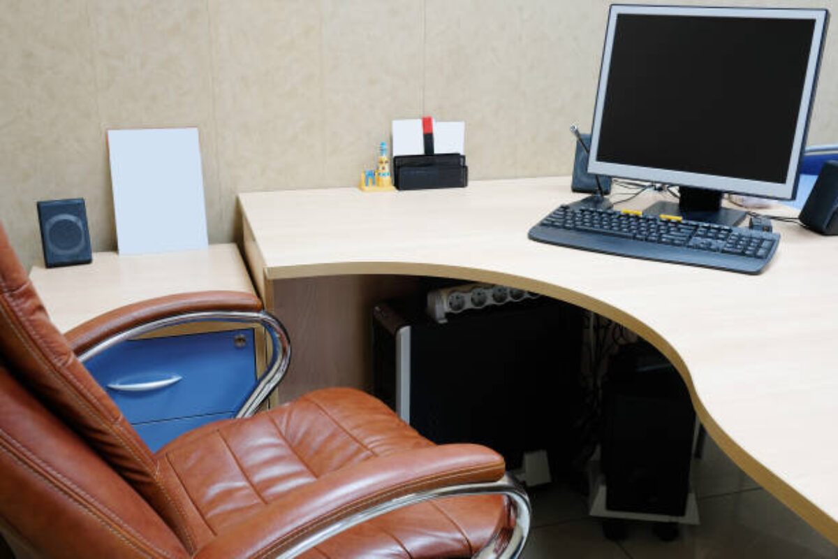 Interior of a business office